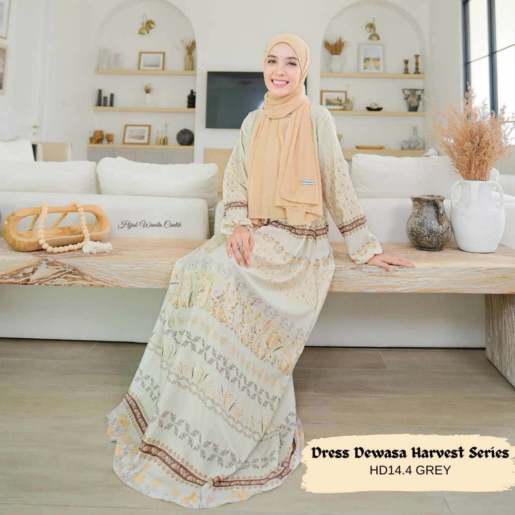 Harvest Dress - Grey