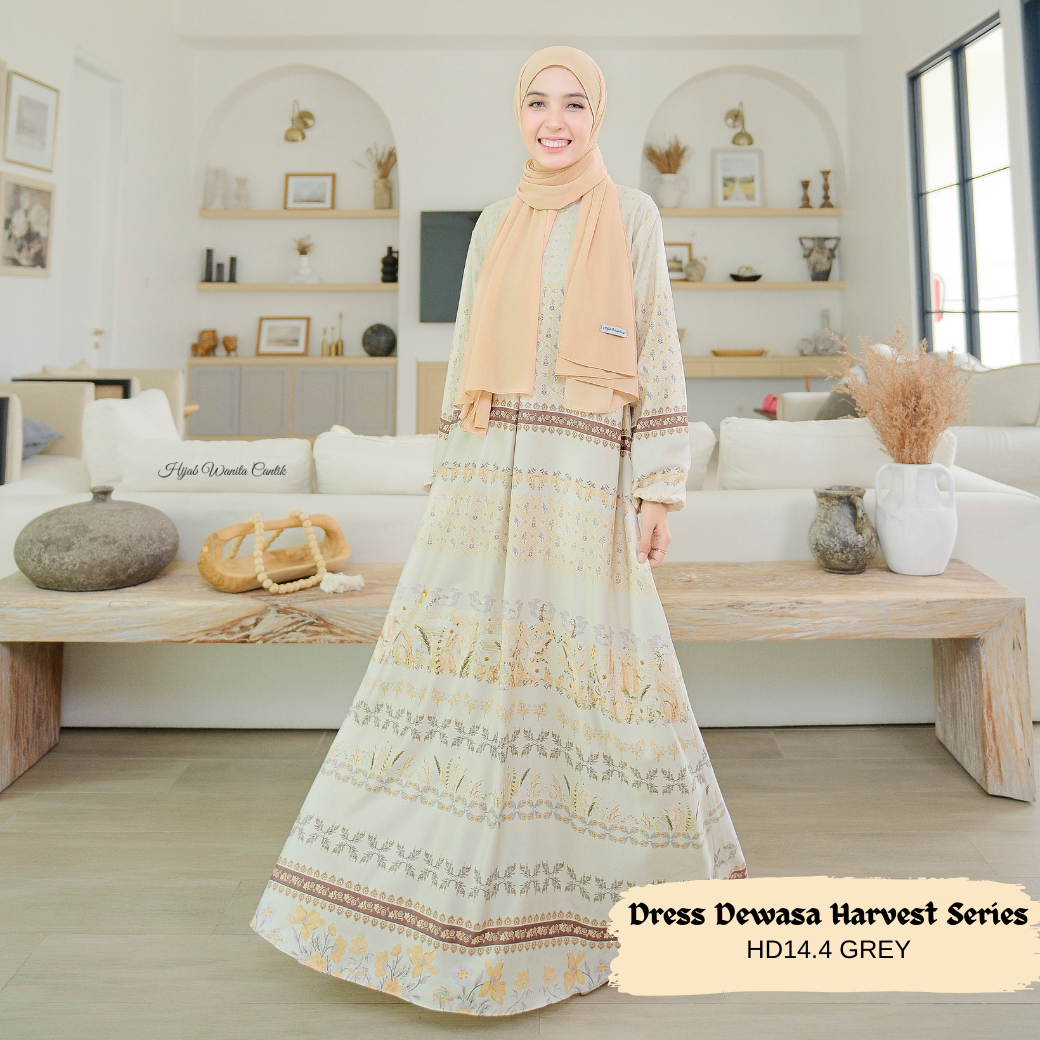 Harvest Dress - Grey