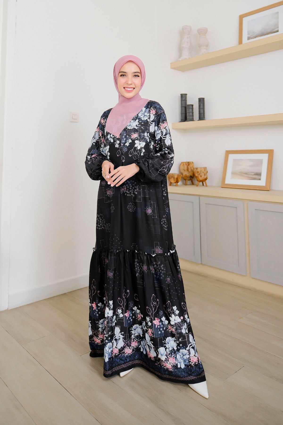 Orchid Dress - Black