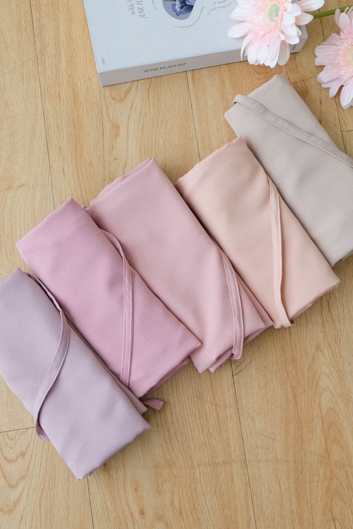 Hijab Instan Baiti Polos Jumbo - BJ10.6 Pink