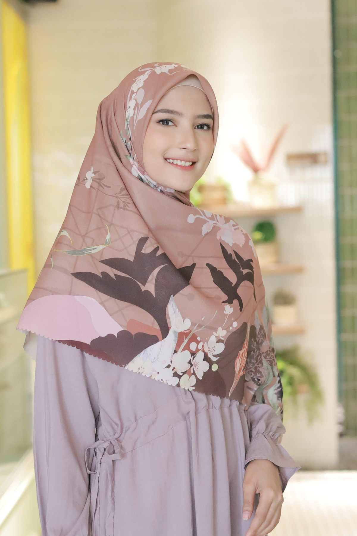 Fresia Scarf JUMBO - FJ52.4 Woody