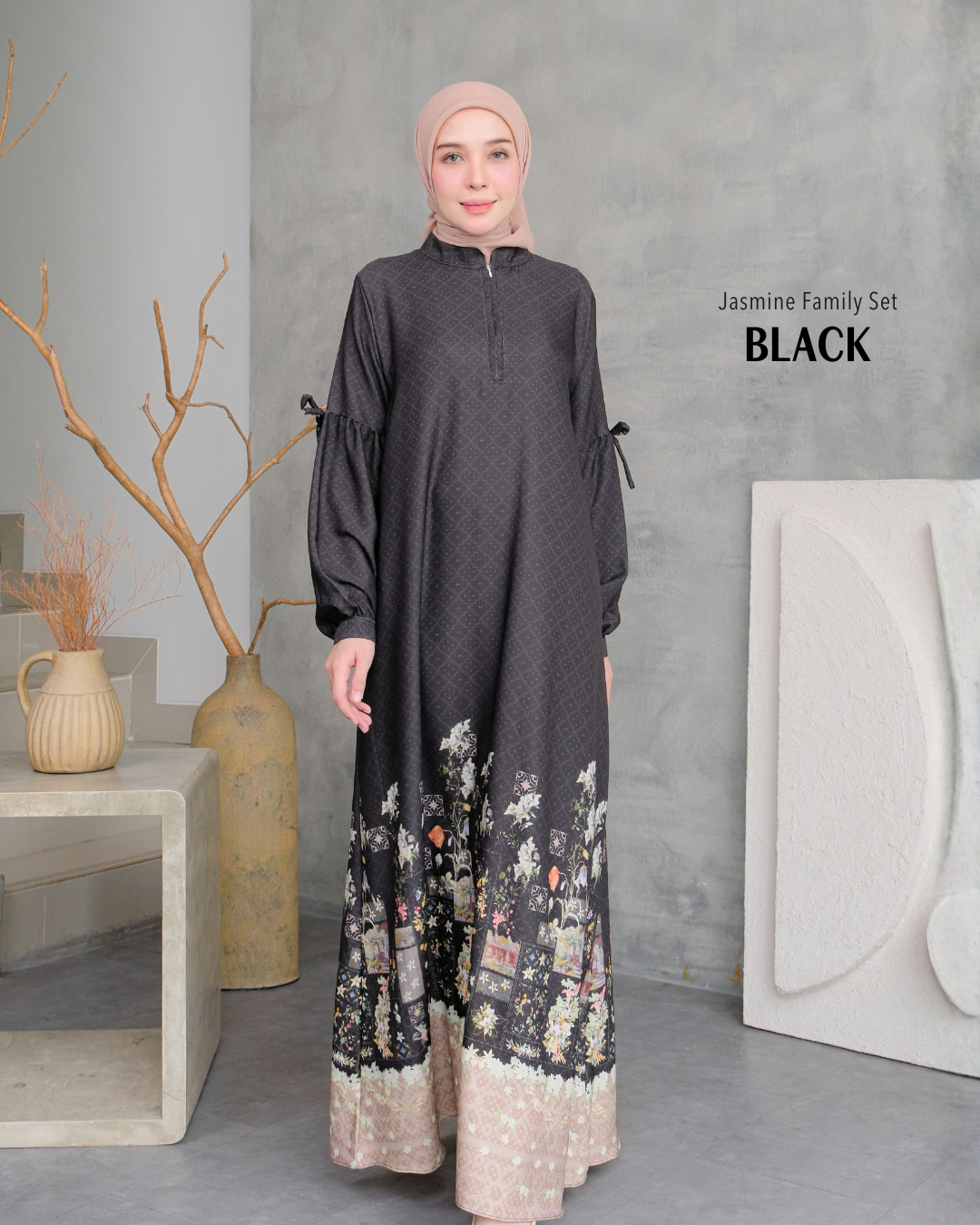 Jasmine Dress - Black