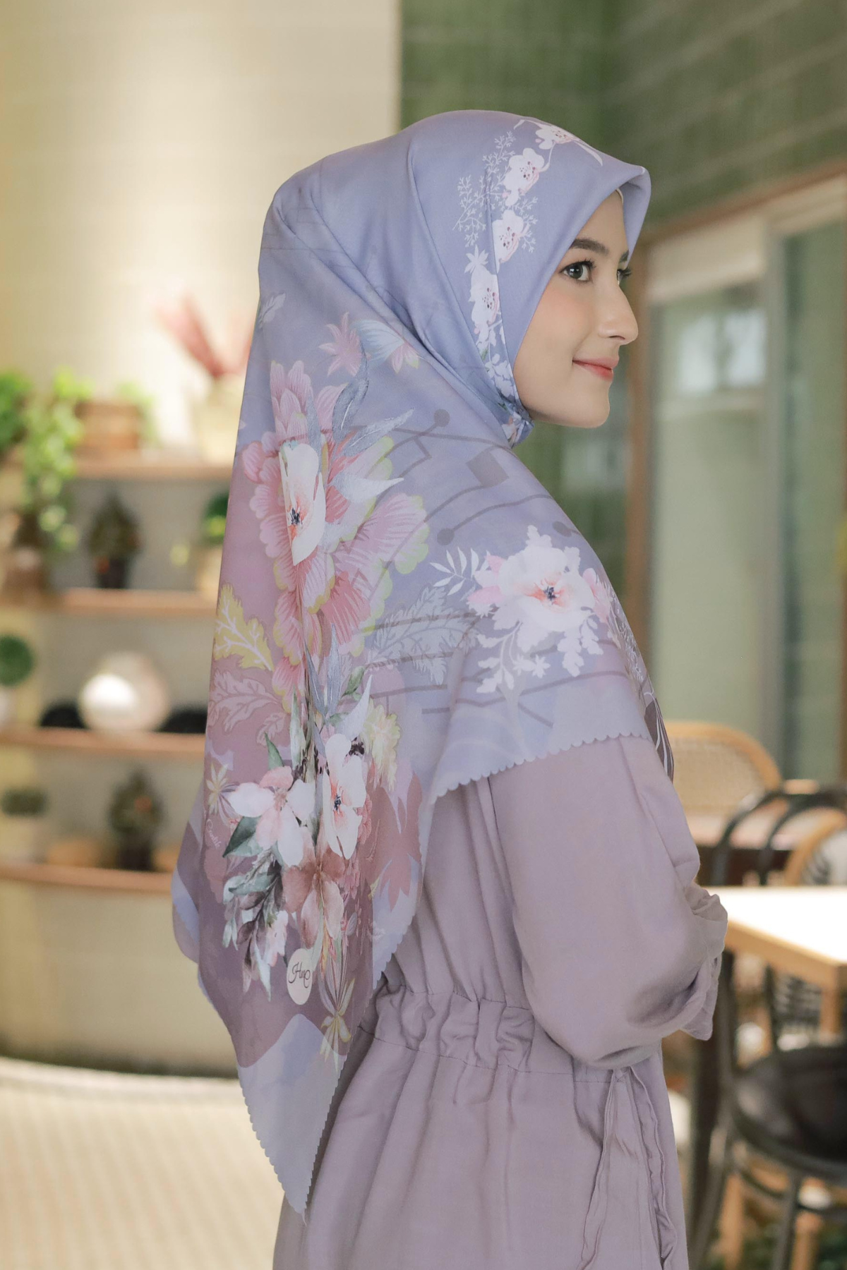 Fresia Scarf JUMBO - FJ52.5 Lilac