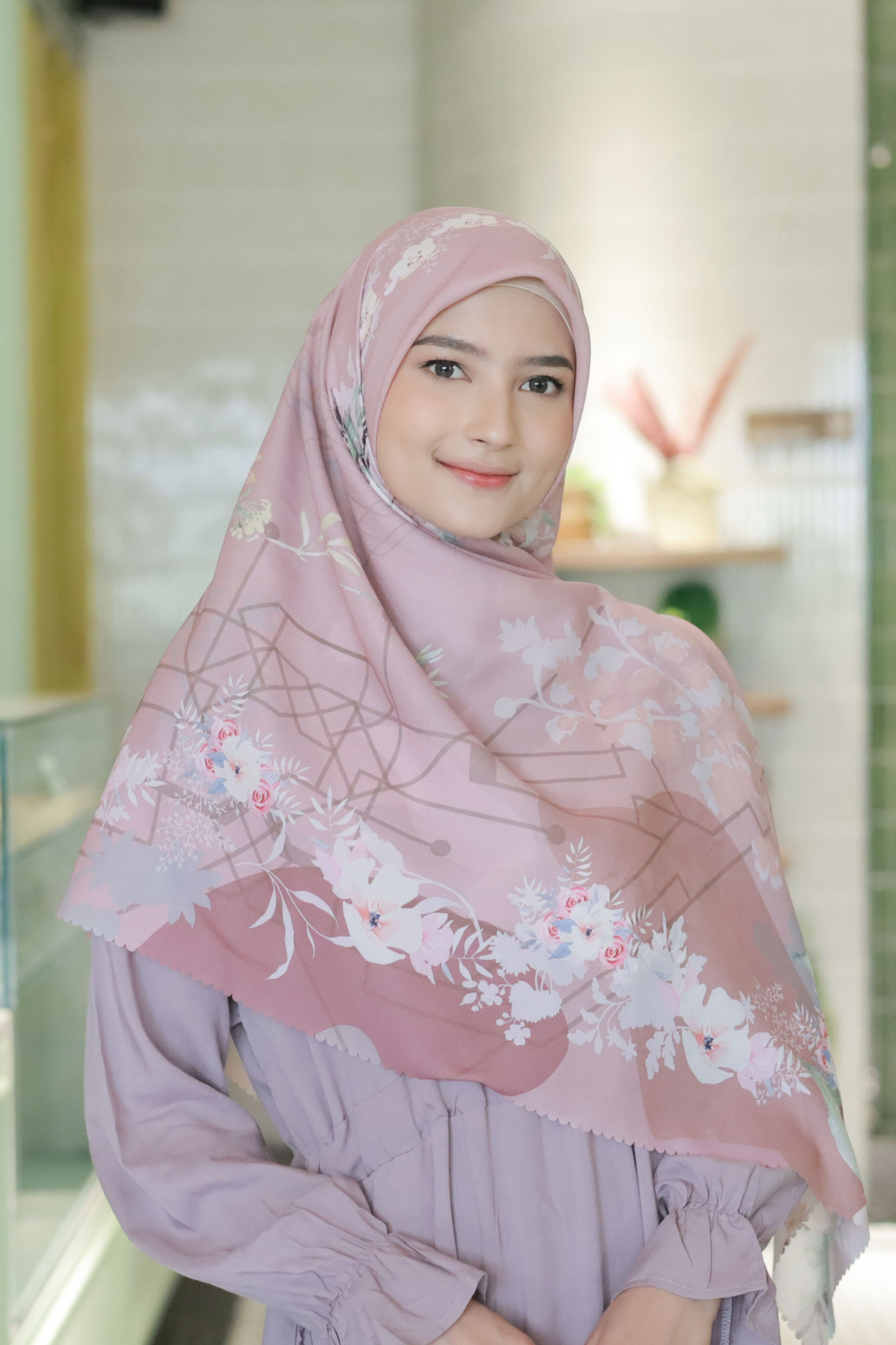 Fresia Scarf JUMBO - FJ52.6 Dust