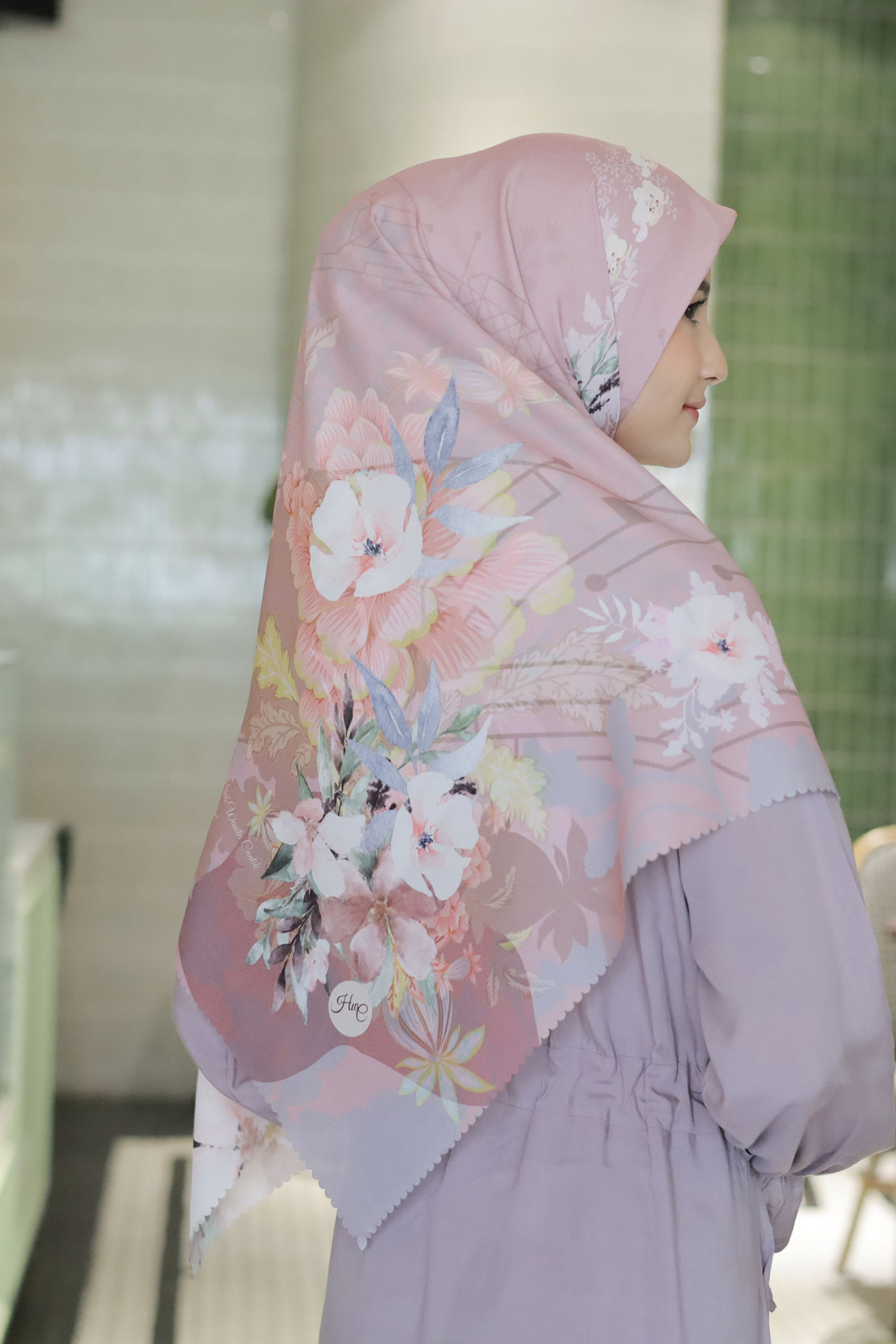 Fresia Scarf JUMBO - FJ52.6 Dust