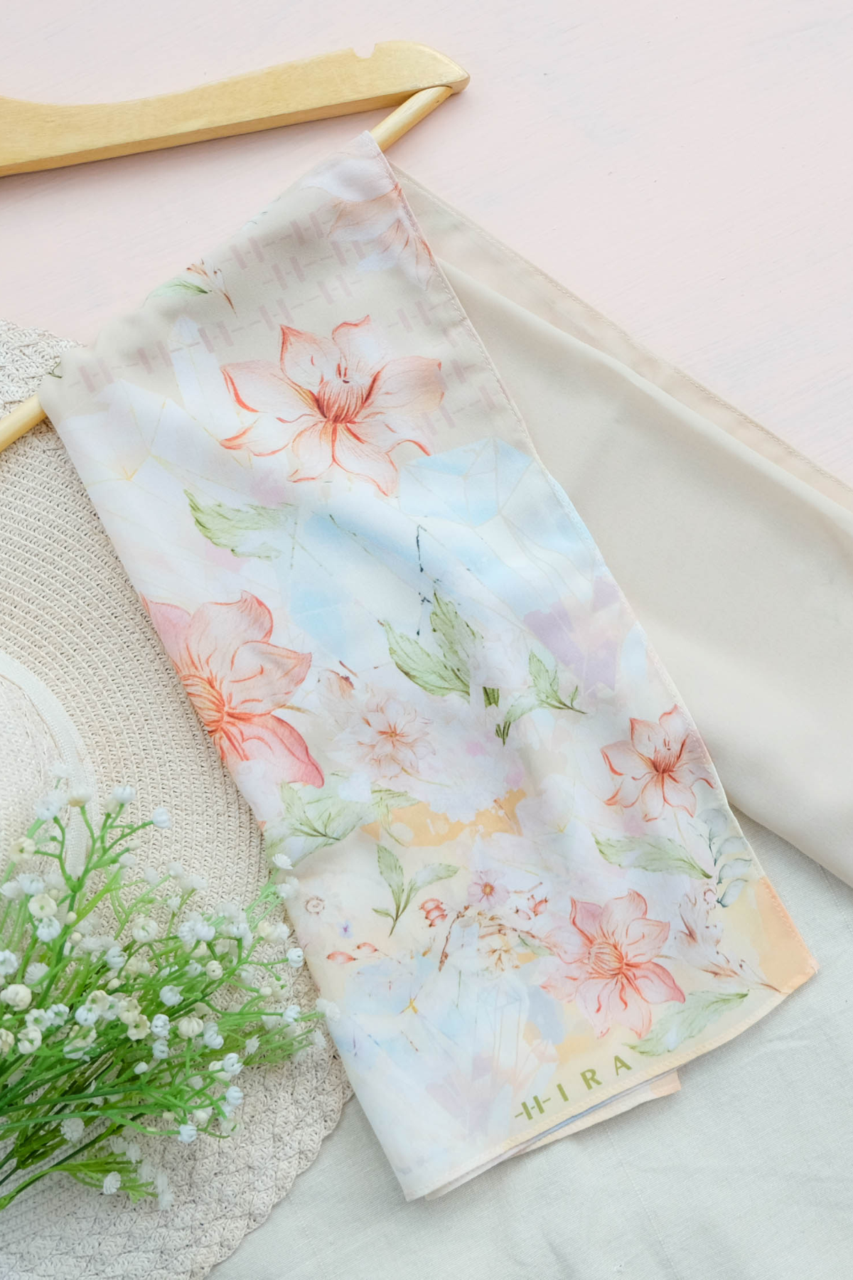 Diamond - Pashmina Premium Cerutti | Warm Beige - PDN1.5