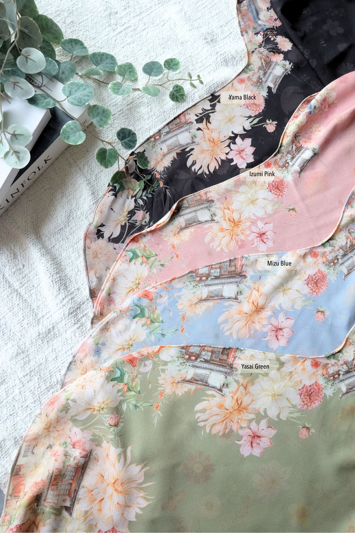Instan Malaya Ohayo | Pashmina Instan Motif | Jilbab