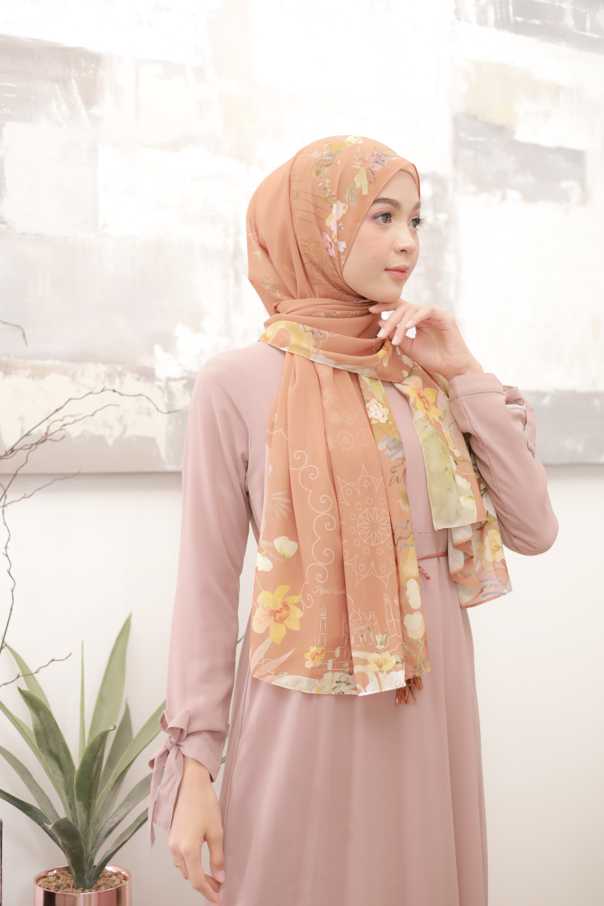 Sofia - Pashmina Premium Ceruti - Terra - PM11.70