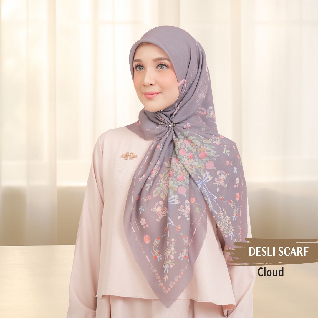 Desly Scarf - DP32.1 DV32.1 DJ32.1 Cloud