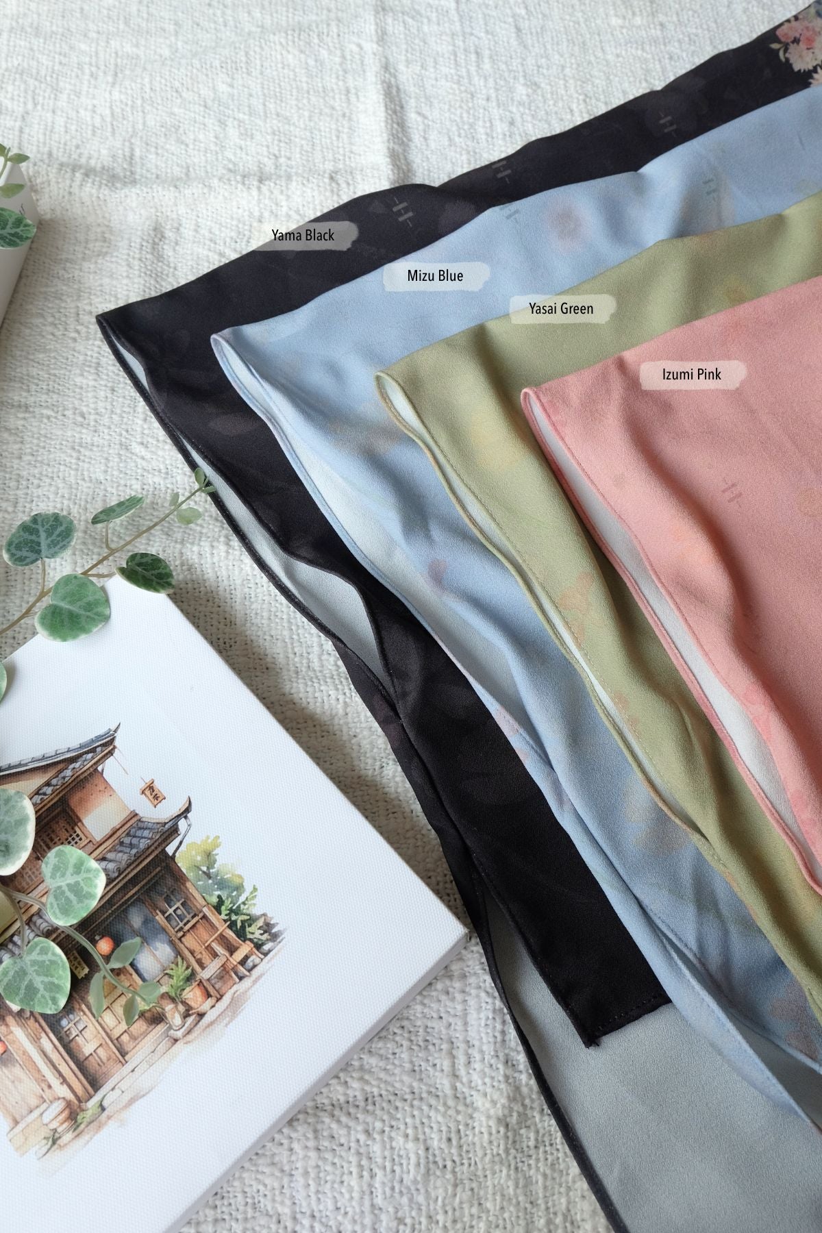 Instan Malaya Ohayo | Pashmina Instan Motif | Jilbab