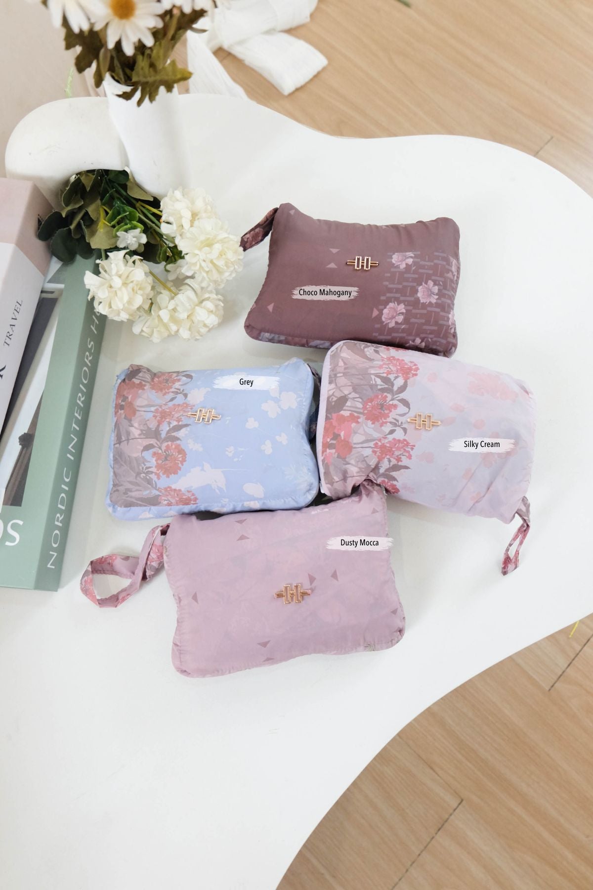 Mukena Willow | Travel Prayer Set - WL03.4 Grey
