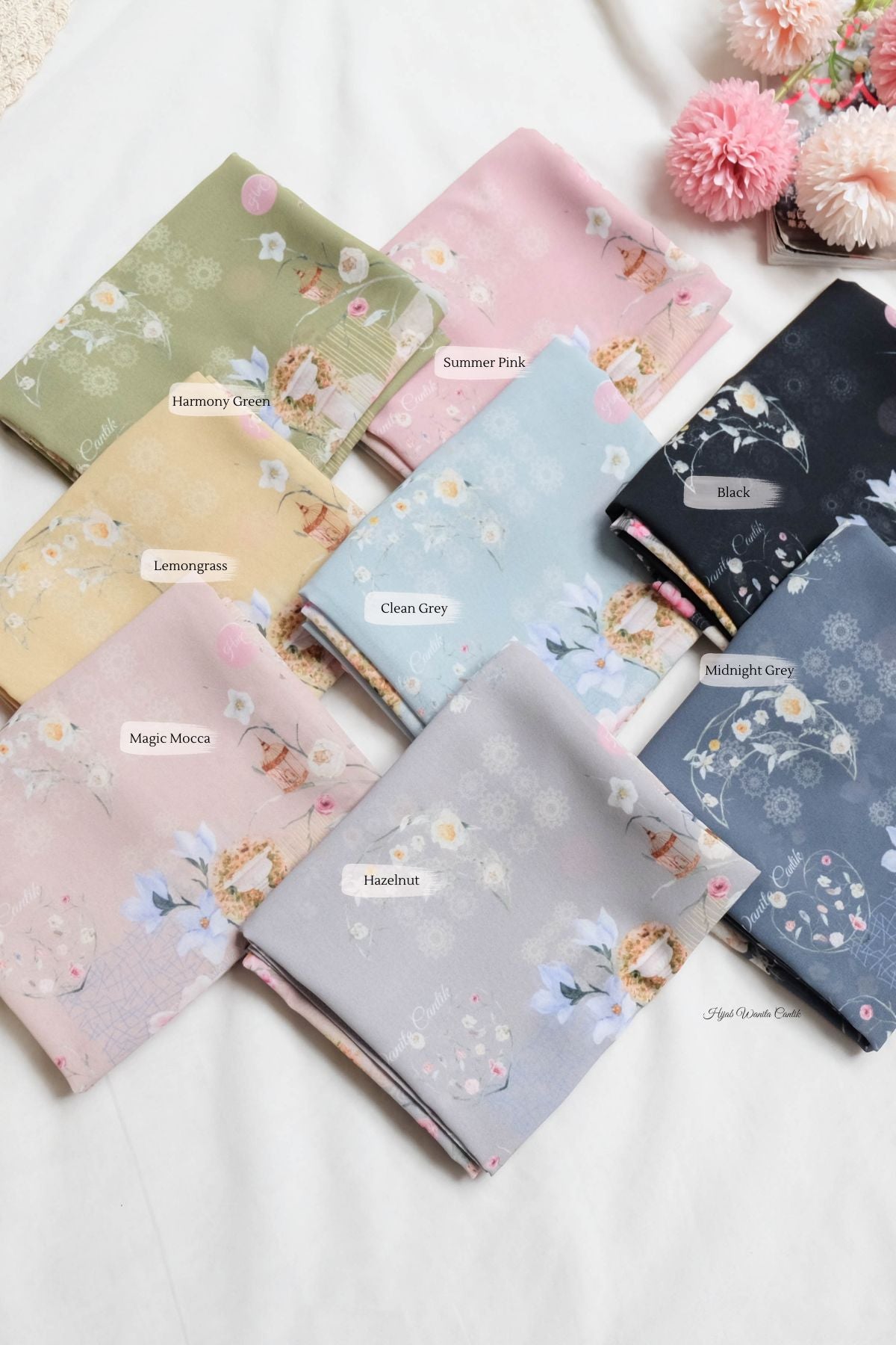 Florence - Pashmina Premium Ceruti - Black - PM11.82