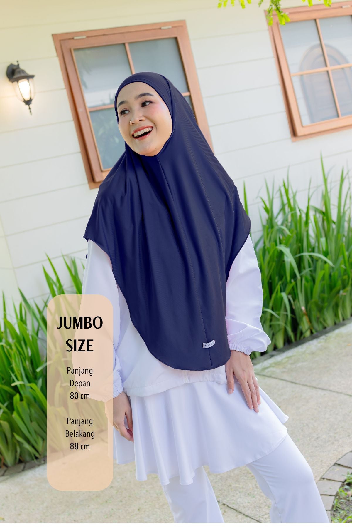 Instan Jennie Sporty Hijab JUMBO - HLJ1.2 Old Navy