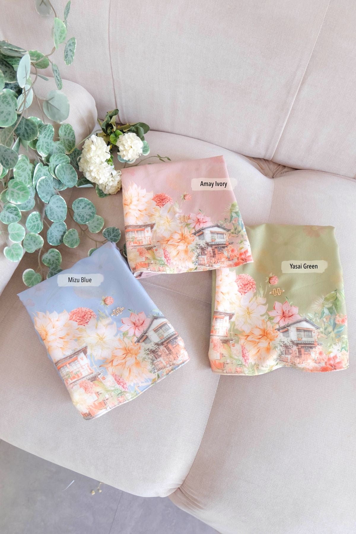 Instan Malaya Ohayo | Pashmina Instan Motif | Jilbab
