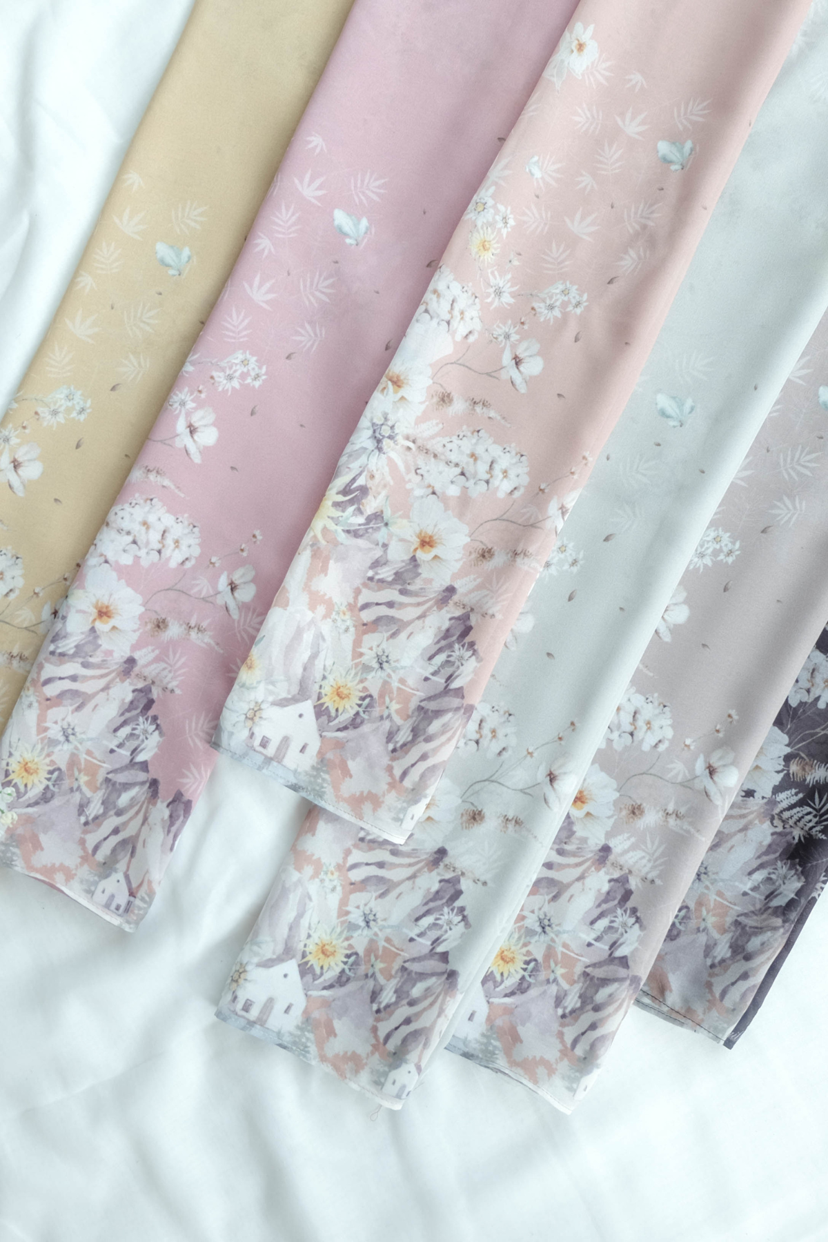 Edelweiss - Pashmina Premium Cerutti - Austria Pink - PM11.94