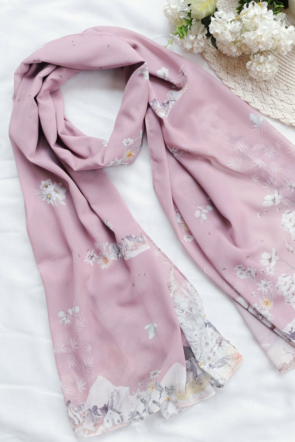 Edelweiss - Pashmina Premium Cerutti - Austria Pink - PM11.94