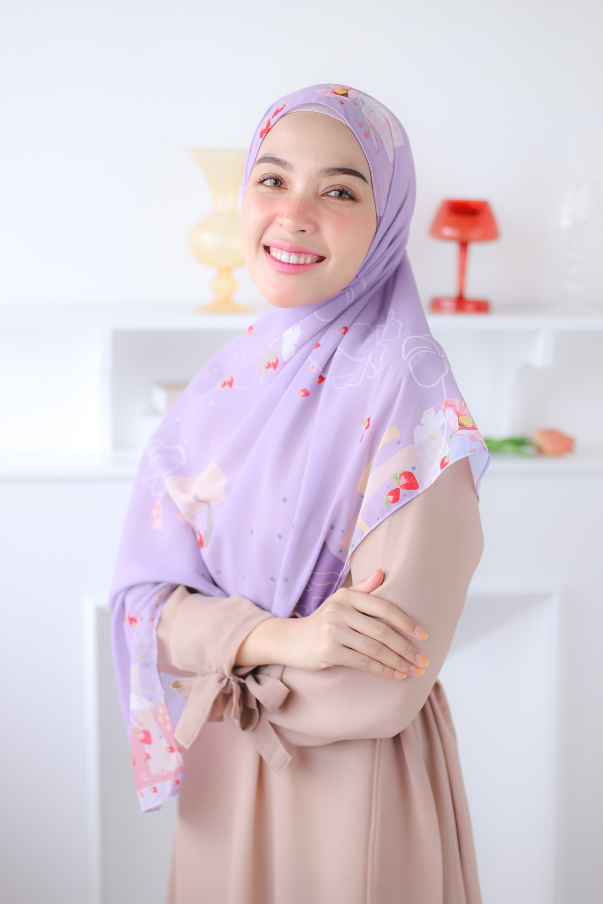 Berry - Pashmina Premium Ceruti - Lilac - PM11.34
