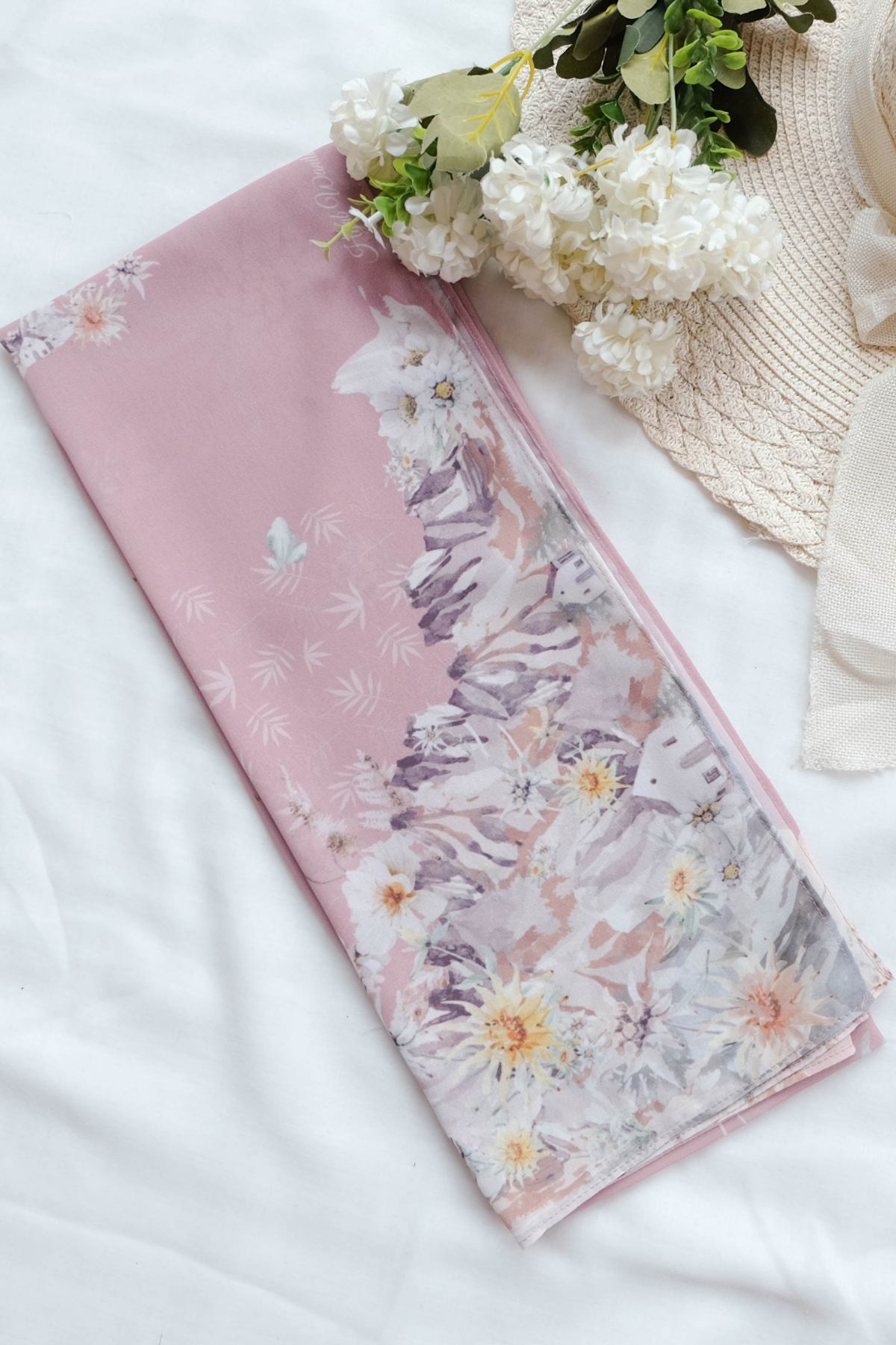 Edelweiss - Pashmina Premium Cerutti - Austria Pink - PM11.94