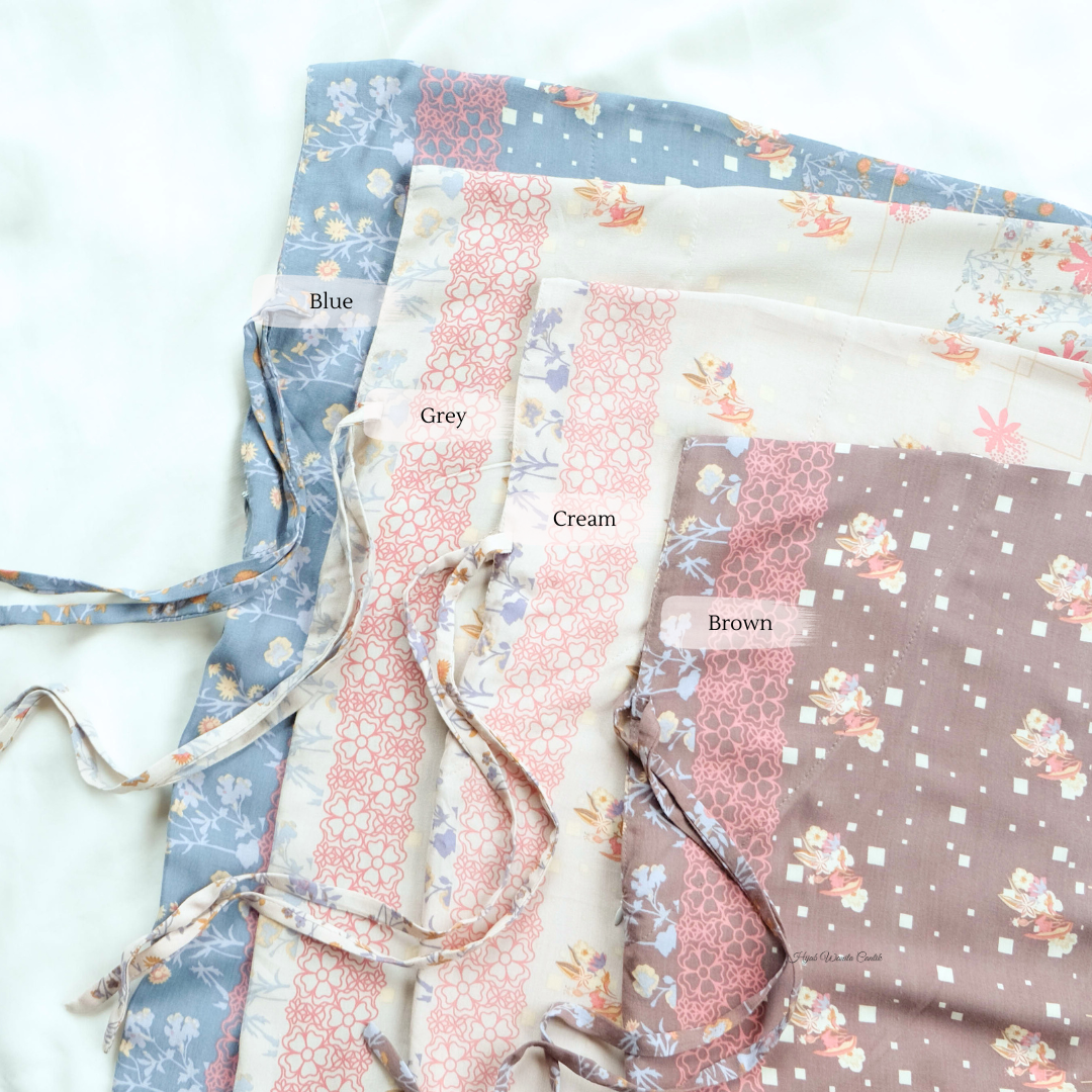 Mukena Viana Prayer Set - MV11.2 Cream