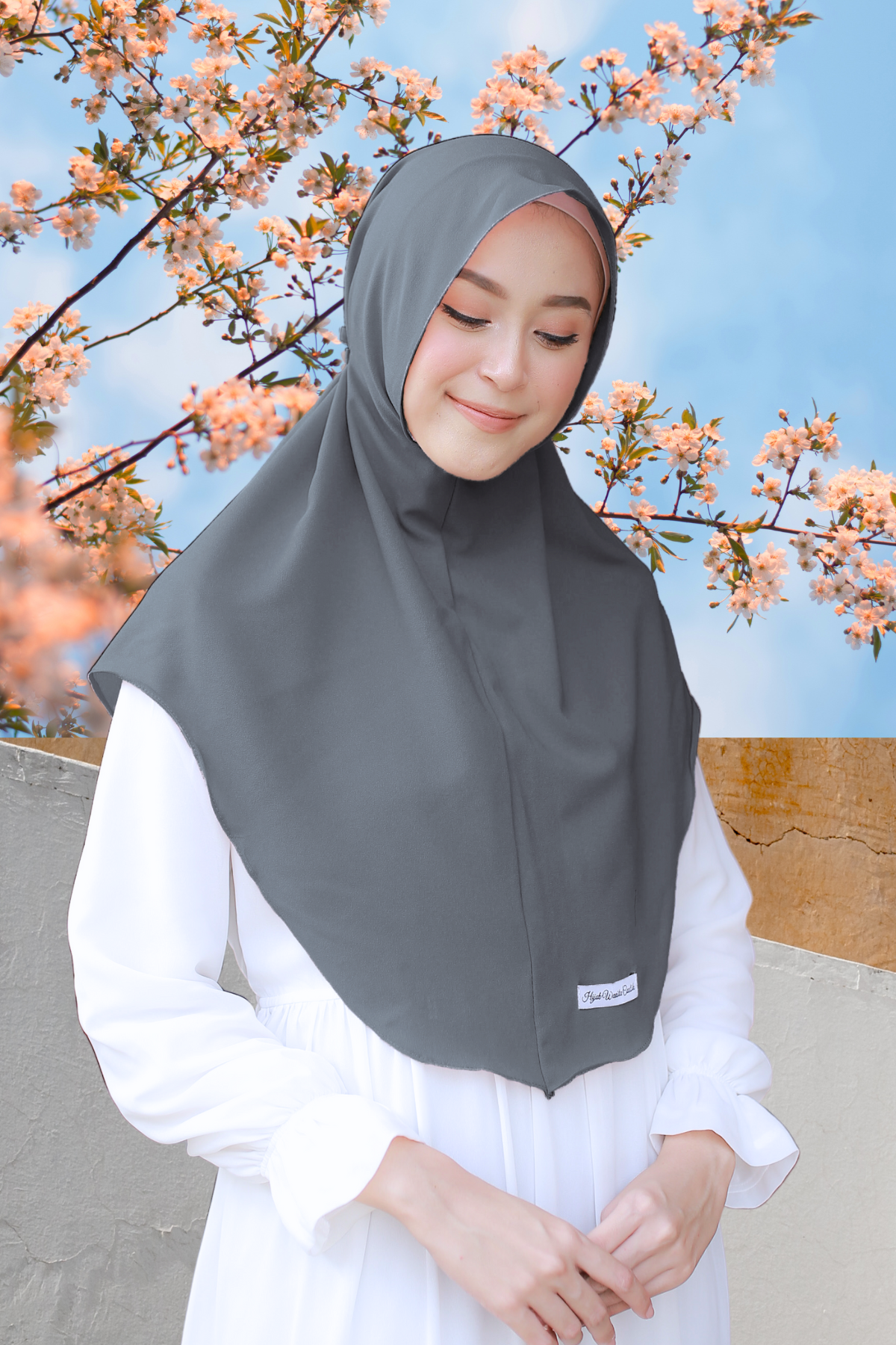 Hijab Instan Baiti Bergo - TY11.1 Black
