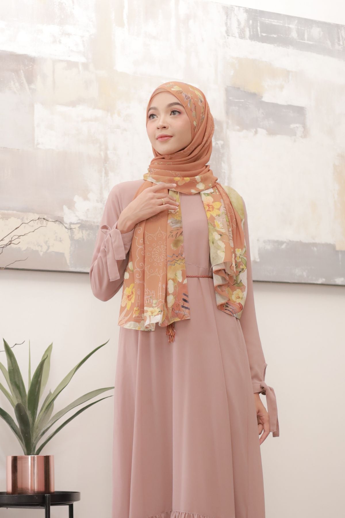 Sofia - Pashmina Premium Ceruti - Terra - PM11.70
