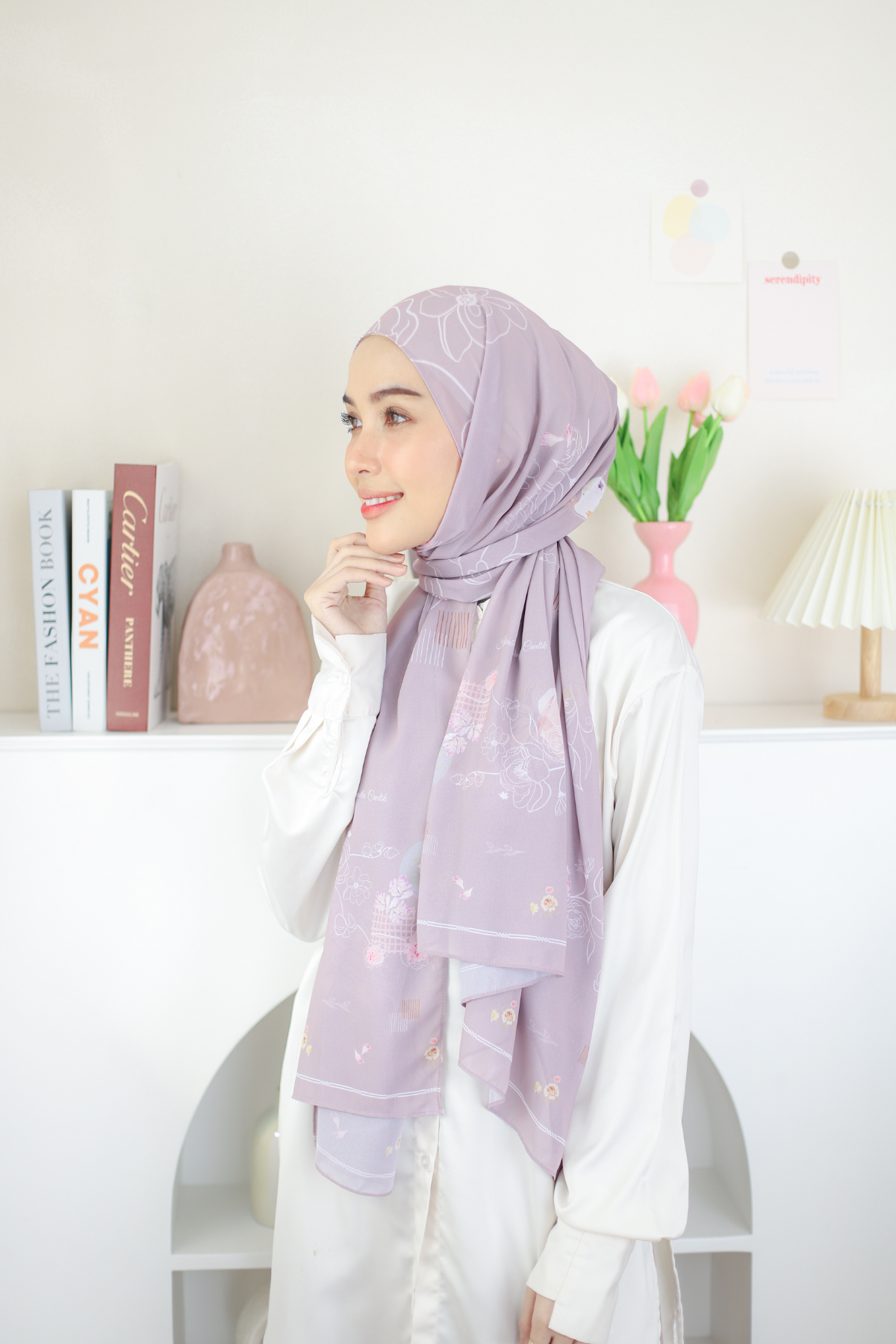 Mora - Pashmina Premium Ceruti - Dusty - PM11.48