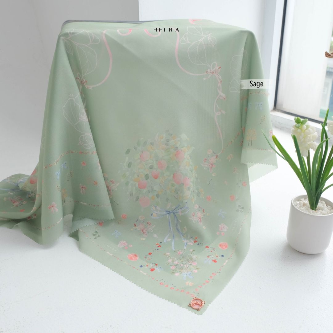 Desly Scarf - DP32.8 DV32.8 DJ32.8 Sage