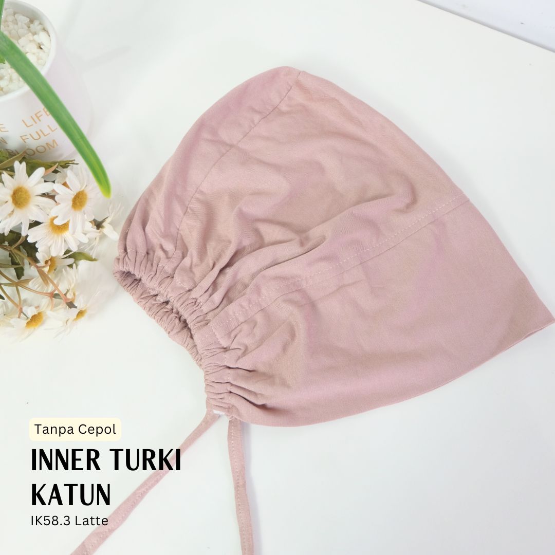Inner Turki Katun Tanpa Cepol - IK58.3 Latte