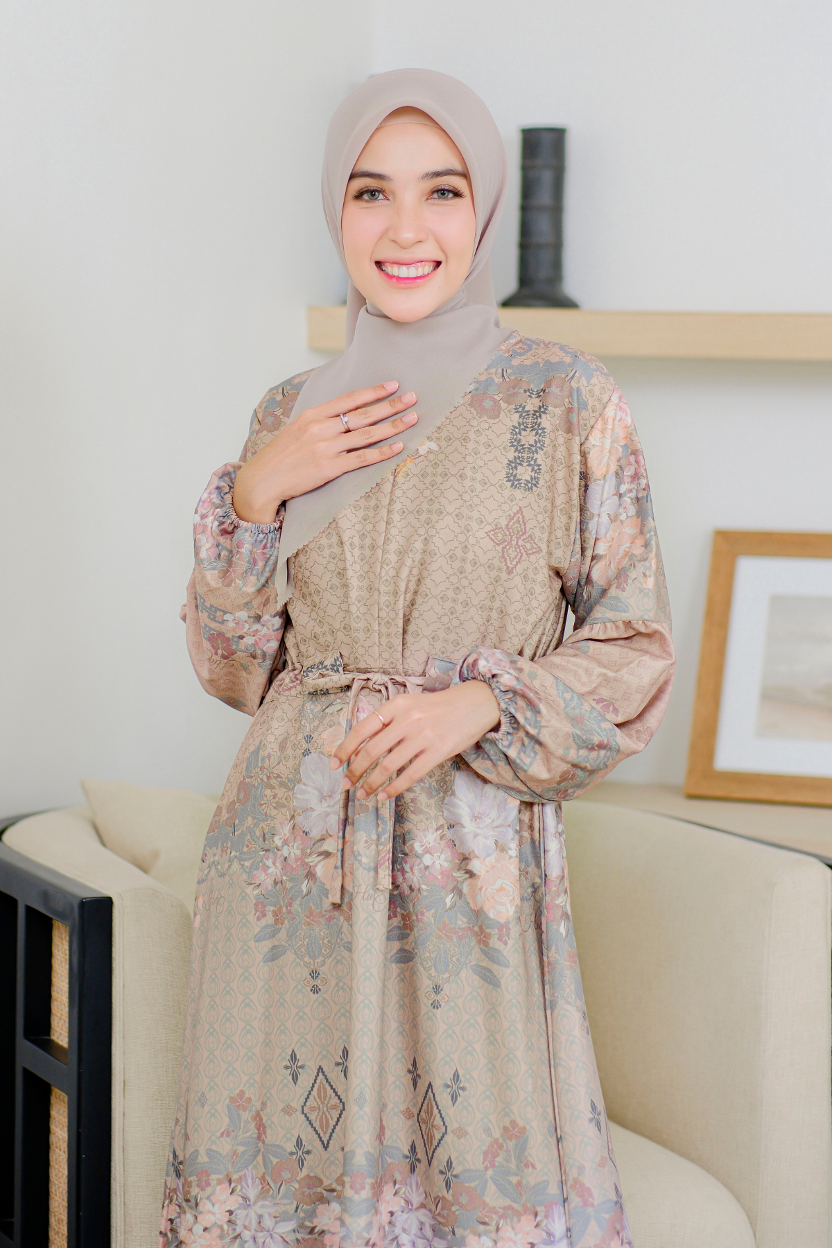 Chatara Dress - Mocca