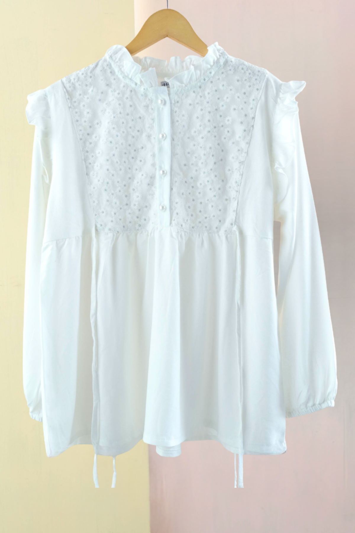 White Blouse - BLS2.3 Amira Cream