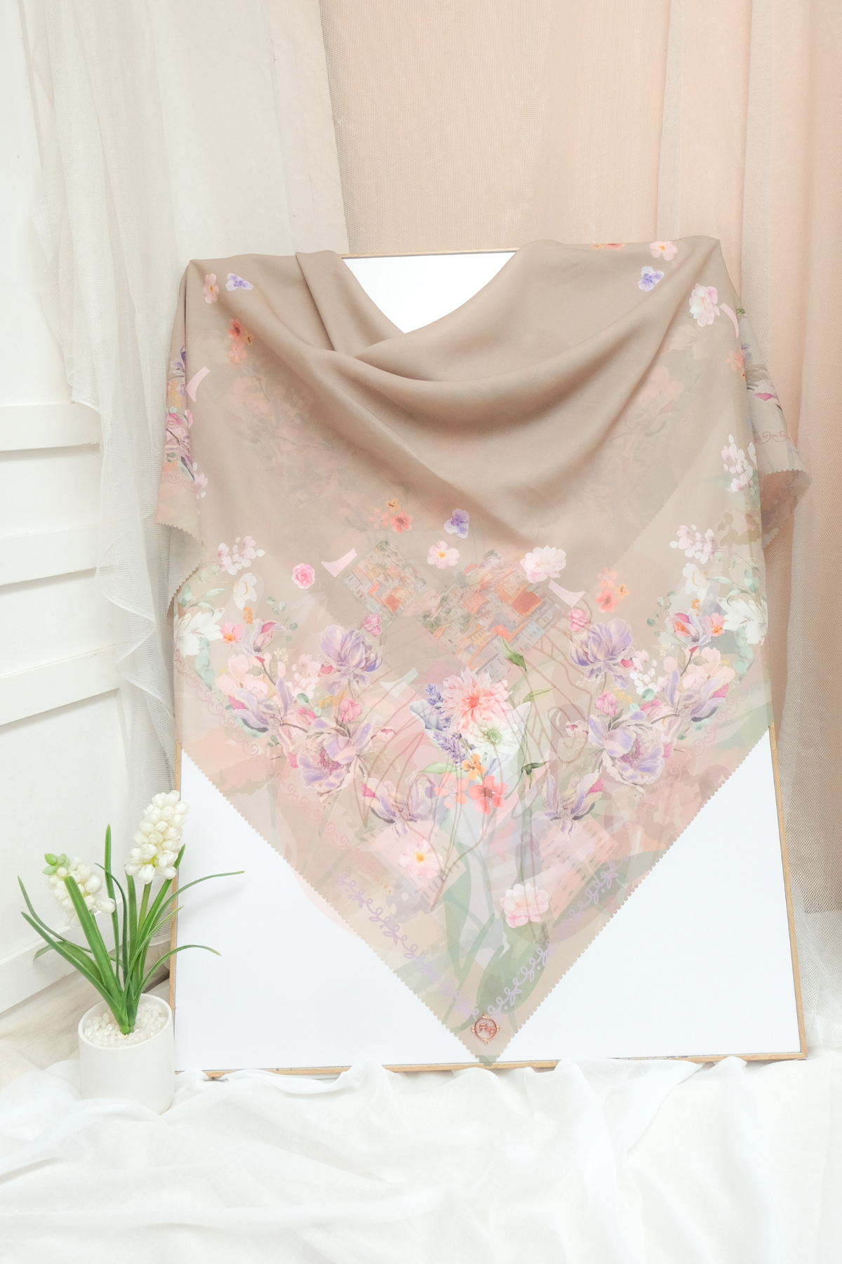 Leaf Kafa Scarf - KF30.3 VK30.3 JF30.3 Bronze