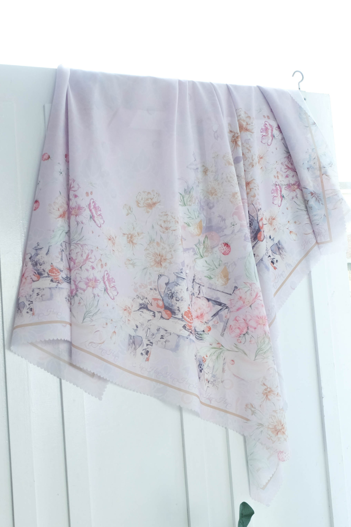 Camellia - Scarf Square Premium Polycotton XL | Friendly Pink - CJ15.6