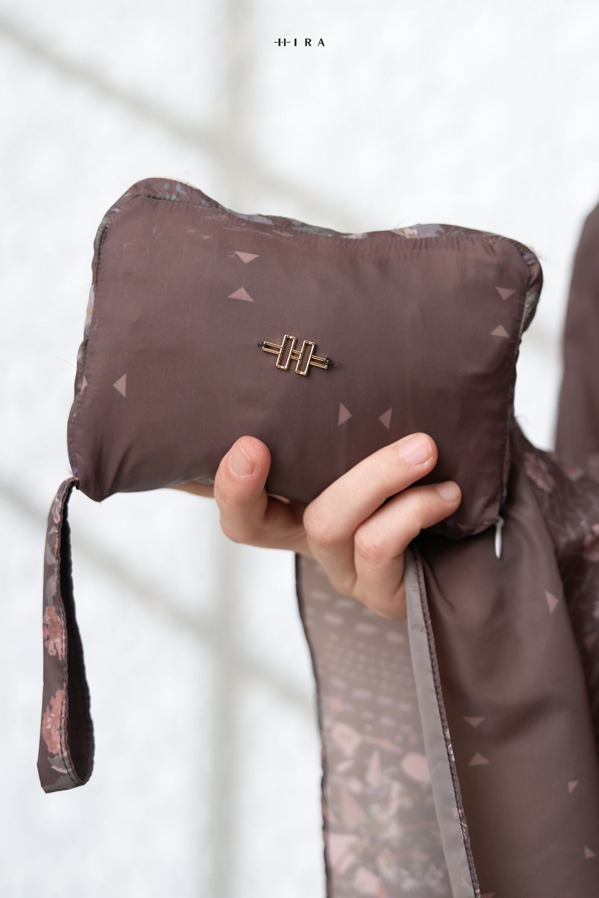 Mukena Willow | Travel Prayer Set - WL03.1 Choco Mahogany