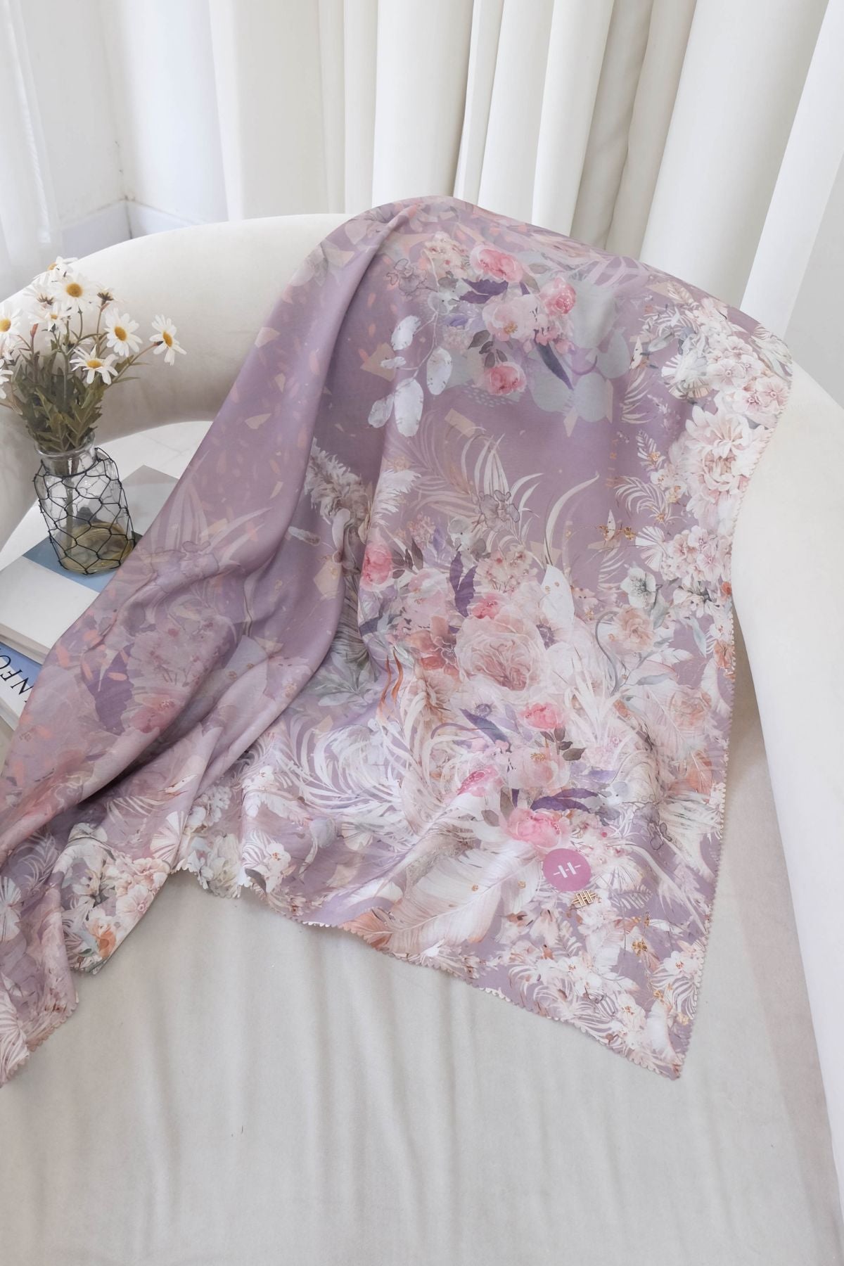 Emily Scarf Voal | Truffle - EV25.11