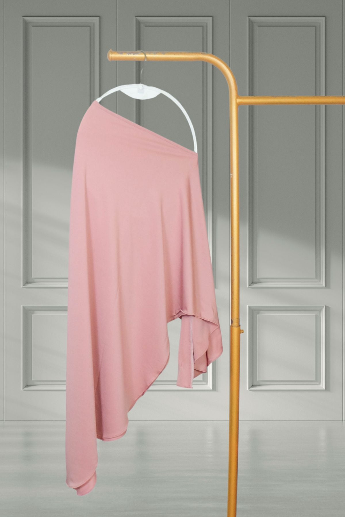 Instan Jennie Sporty Hijab JUMBO - HLJ1.4 Mauvelous Pink