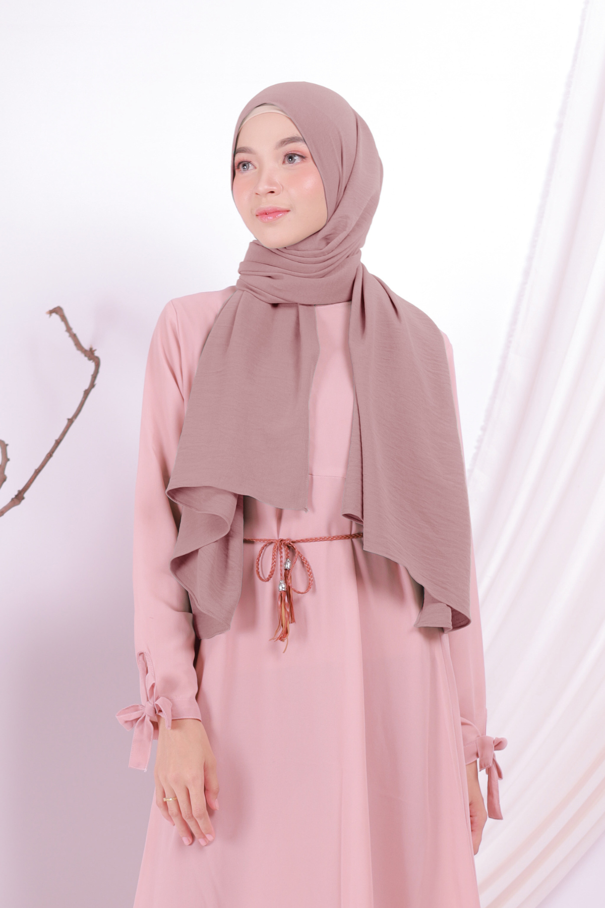 Pashmina Linia - LIN1.7 Dusty Cocoa