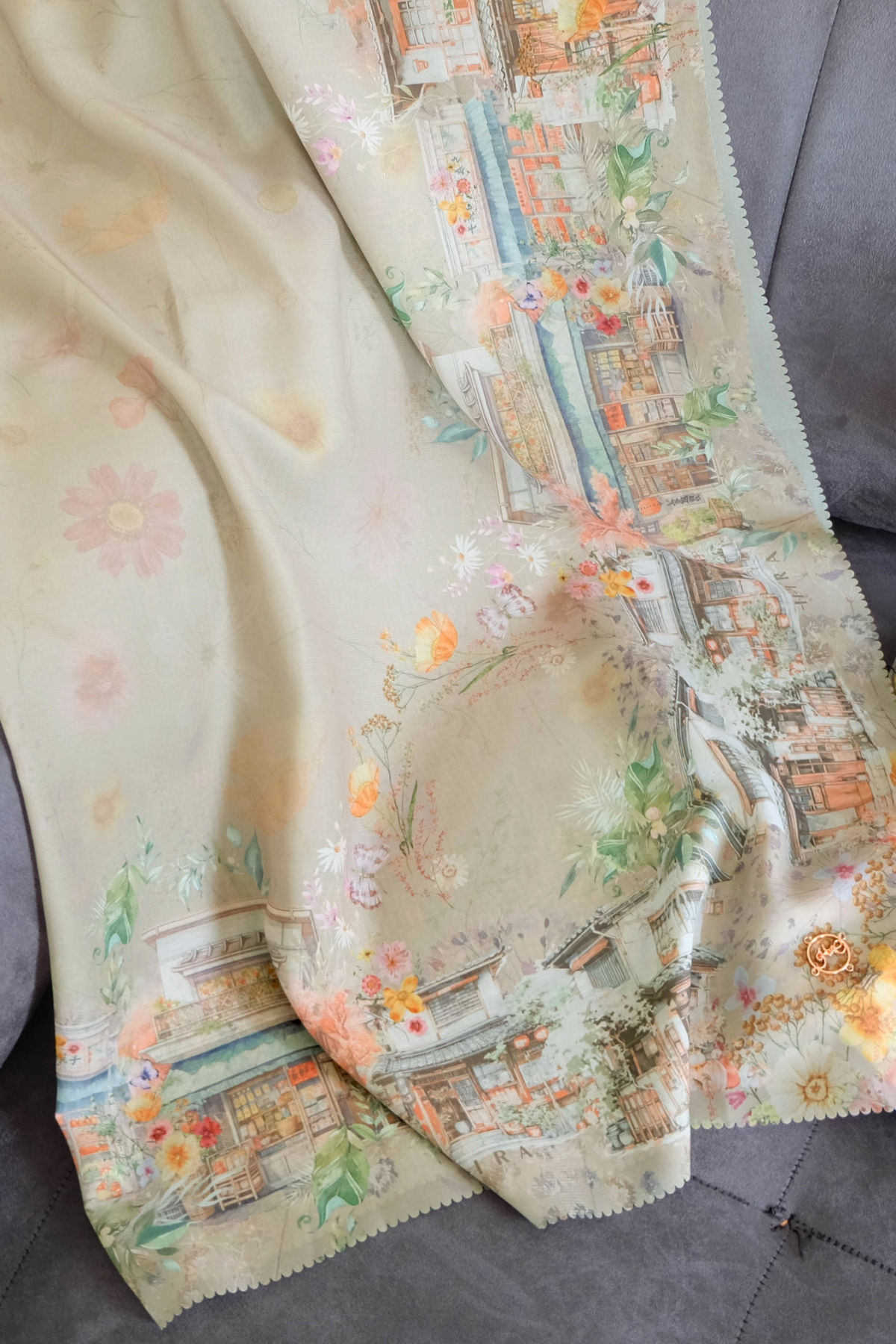 Ohayo Scarf - Kaze Brown