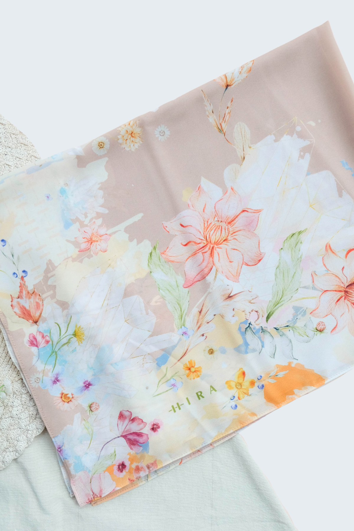 Diamond - Pashmina Premium Cerutti | Dusty Mocca - PDN1.2