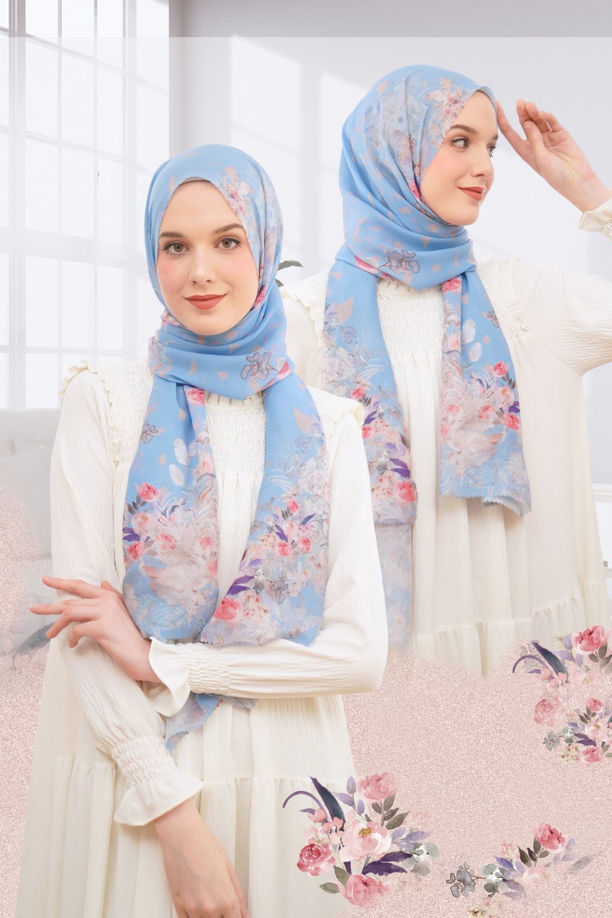 Pashmina Emily - PIM9.12 Sky