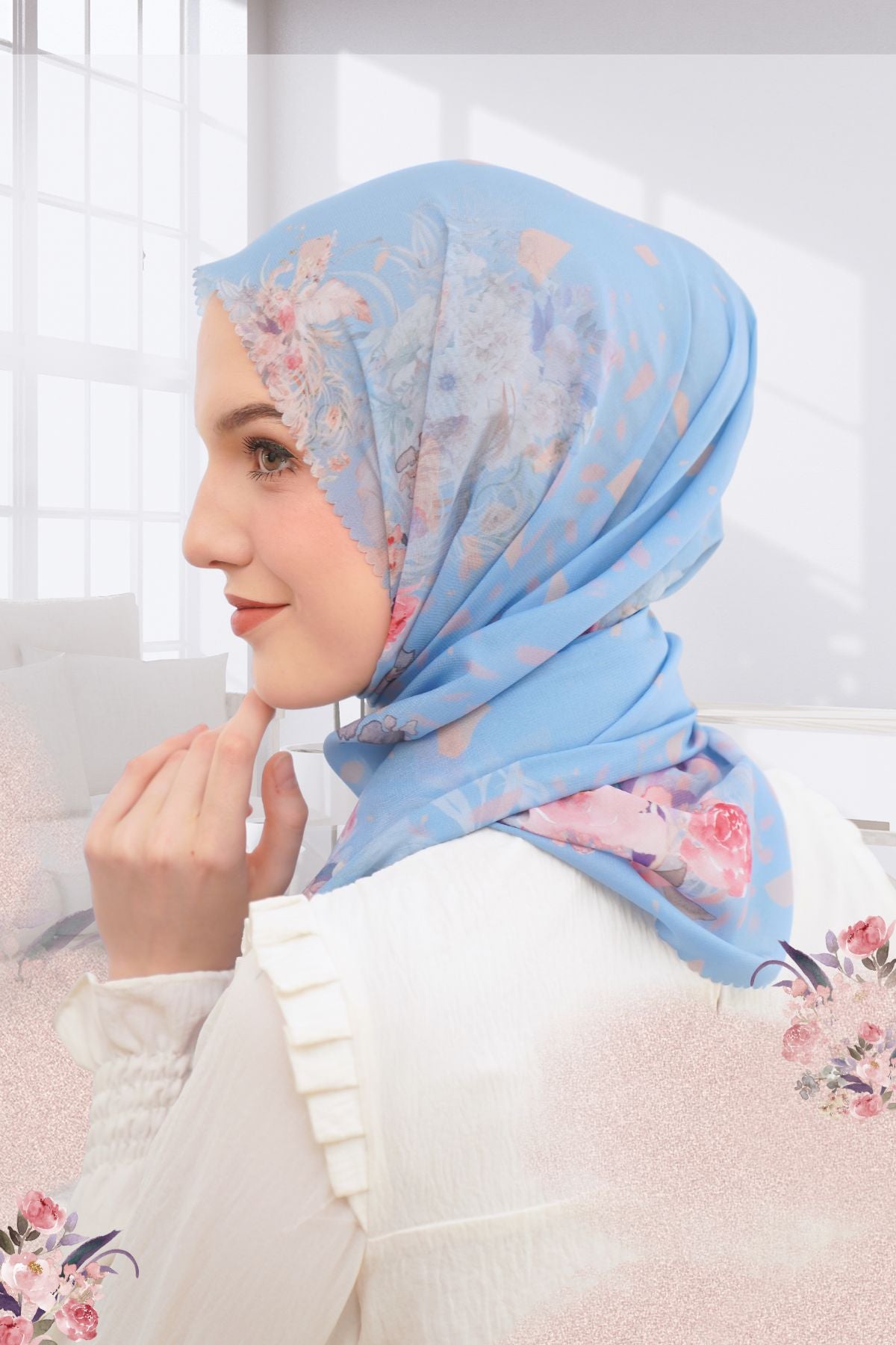 Pashmina Emily - PIM9.12 Sky