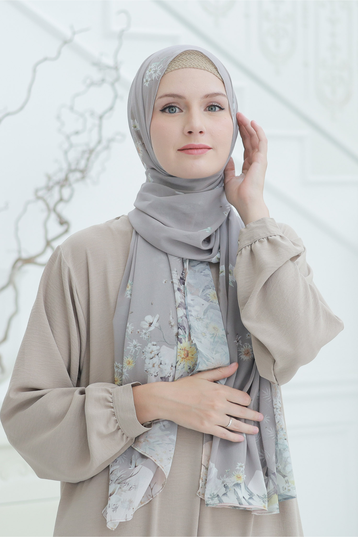 Edelweiss - Pashmina Premium Cerutti - Bromo Brown - PM11.93