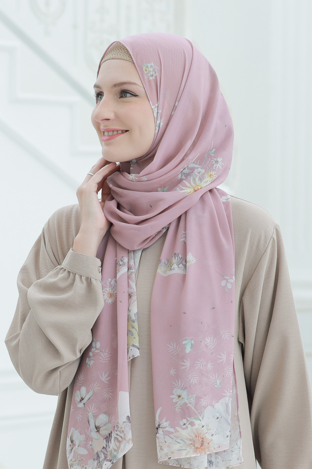 Edelweiss - Pashmina Premium Cerutti - Austria Pink - PM11.94