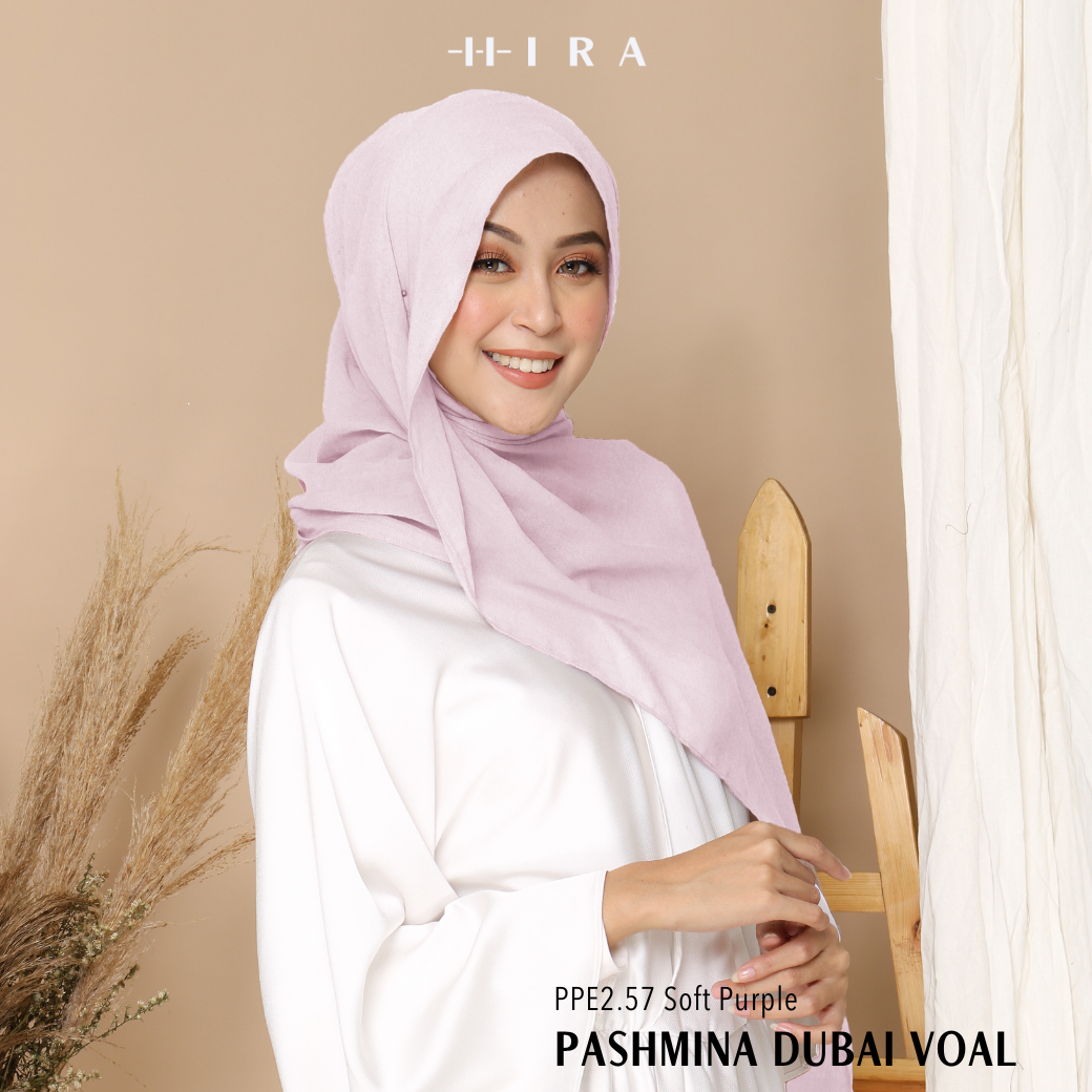 Dubai Voal Pashmina - PPE2.57 Soft Purple
