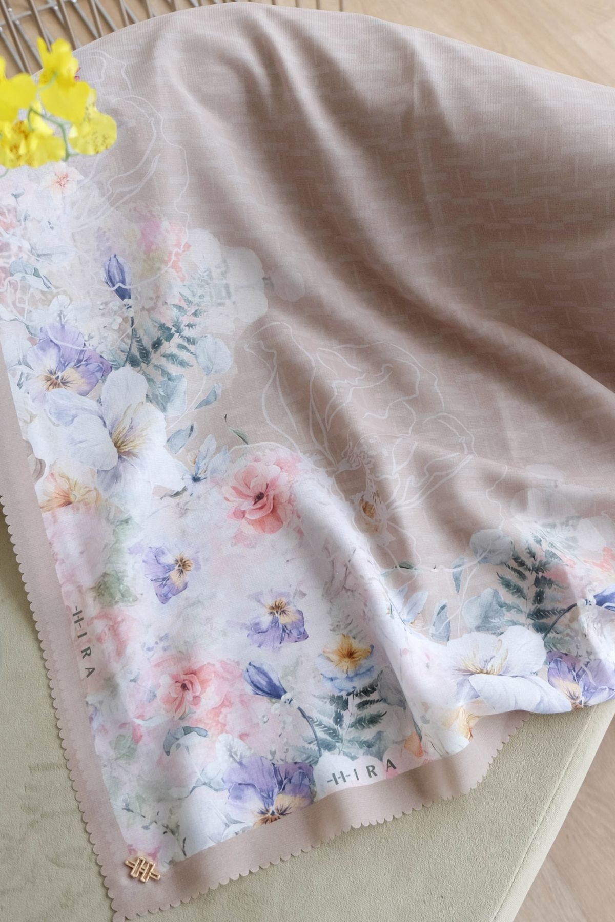 Purity - Scarf Square Premium Polycotton | Mocca - PU09.9
