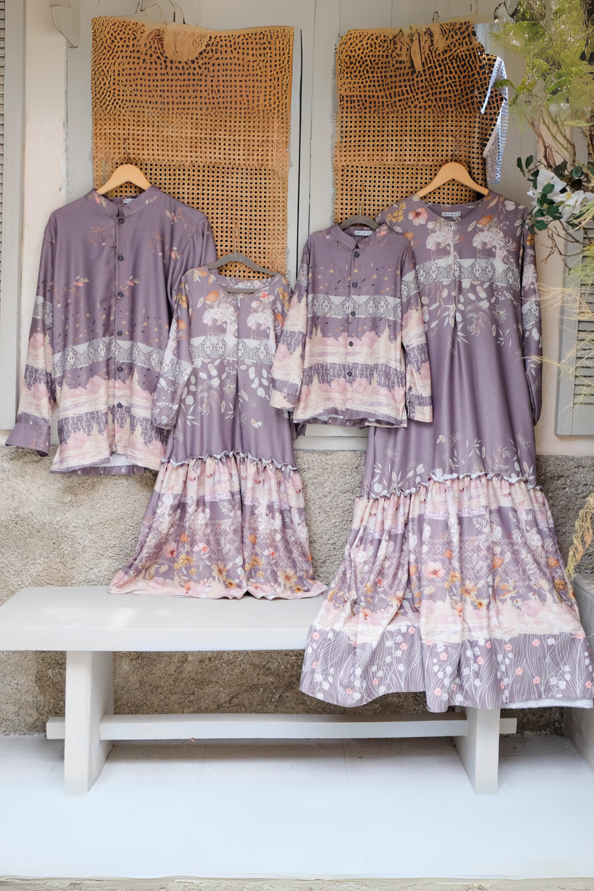 Rumah Senja Koko Dad Family Set | Sarimbit Lebaran - KR25.2 Brown