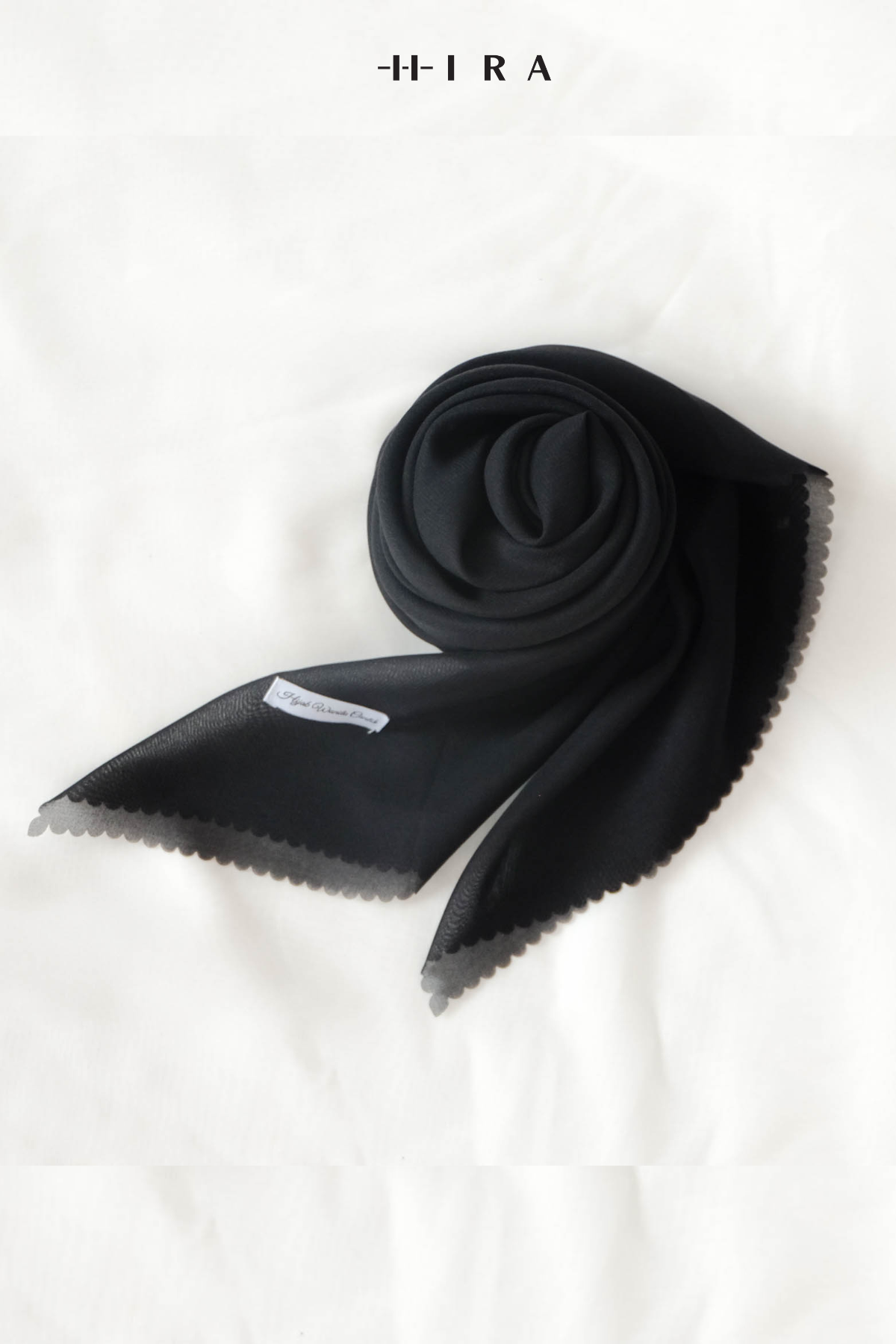 Mina Syar'i Lasercut - SC16.1 Black