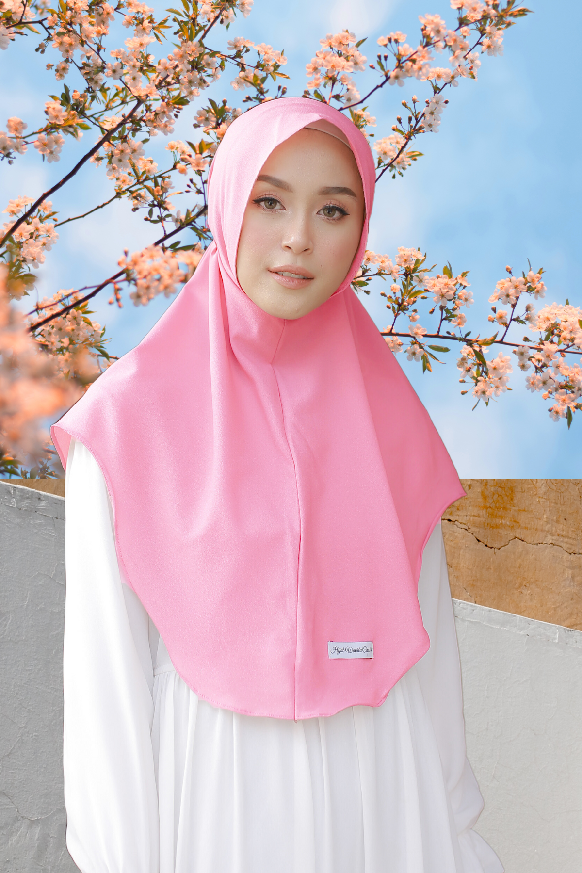 Hijab Instan Baiti Bergo - TY11.56 Garnet Pink