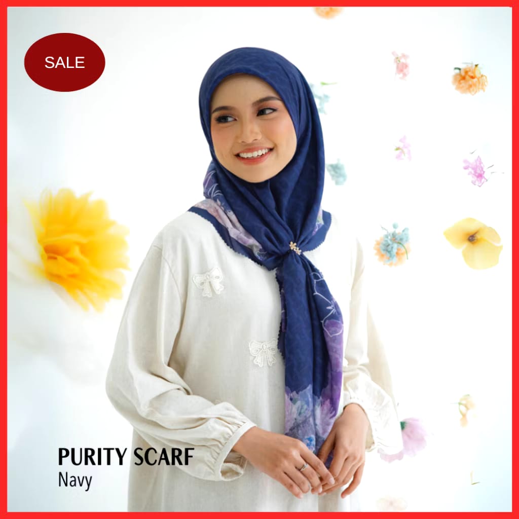 DEFECT SALE HIRA (ICY VOAL SCARF)