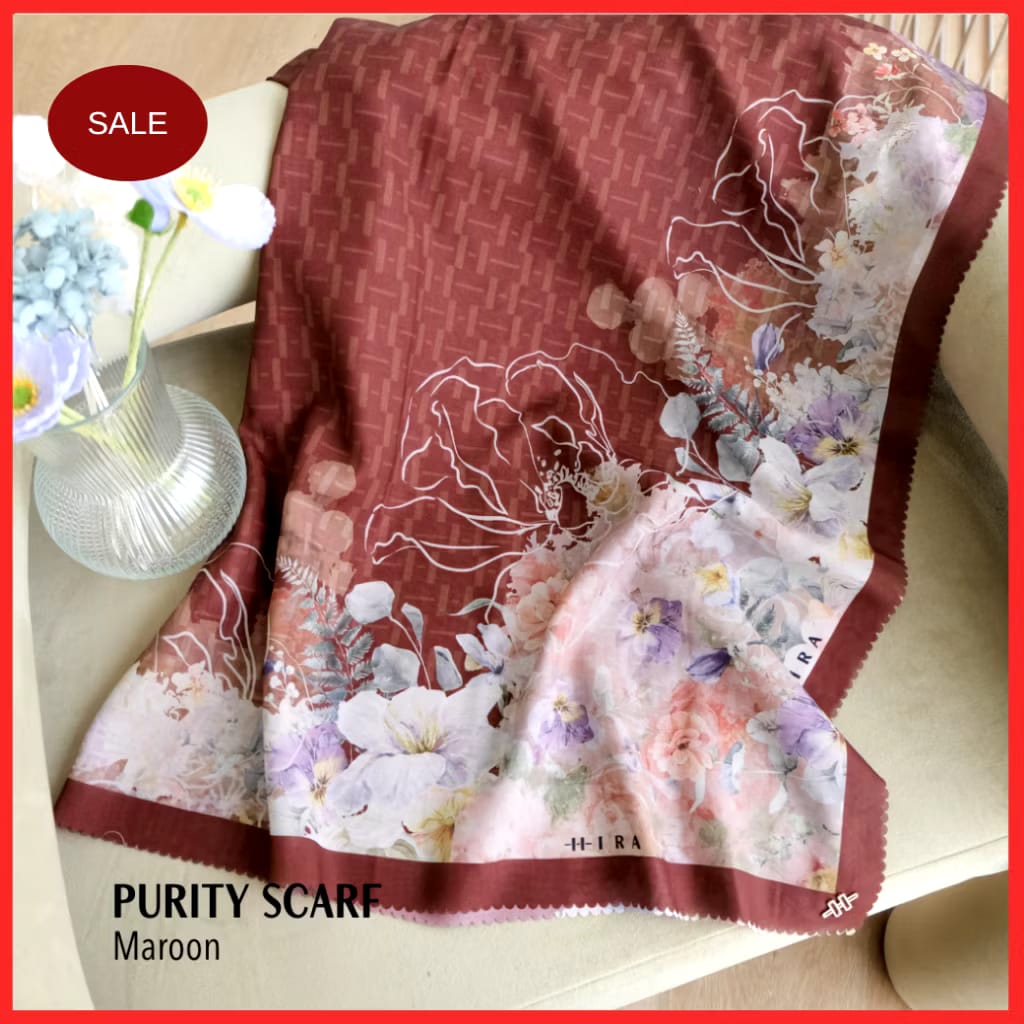 DEFECT SALE HIRA (ICY VOAL SCARF)