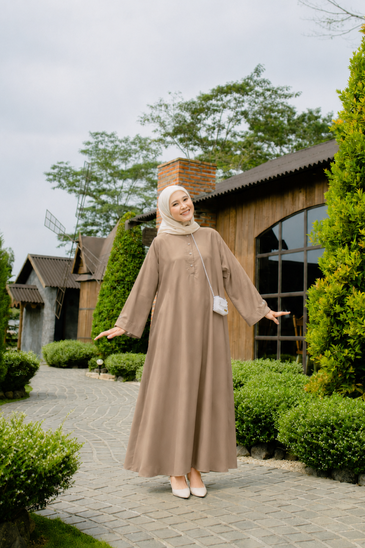 Abaya Madina - Mocca